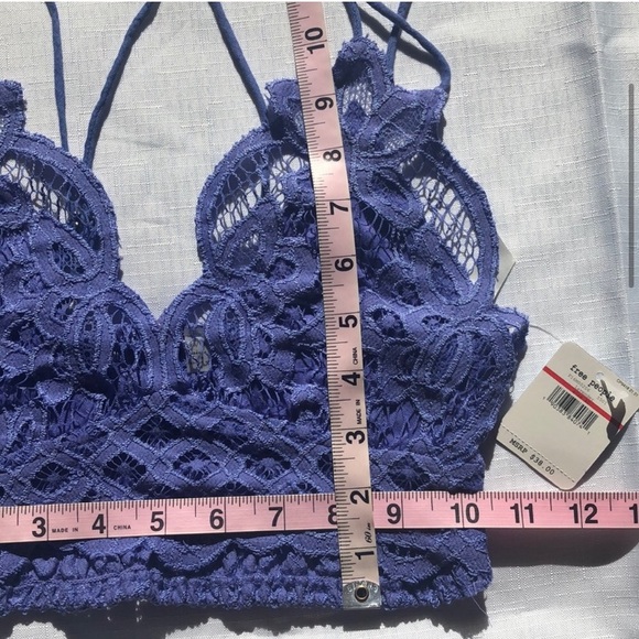 ๐ค๐ค PURPLE FREE PEOPLE XS & S BRALETTE - Picture 7 of 10
